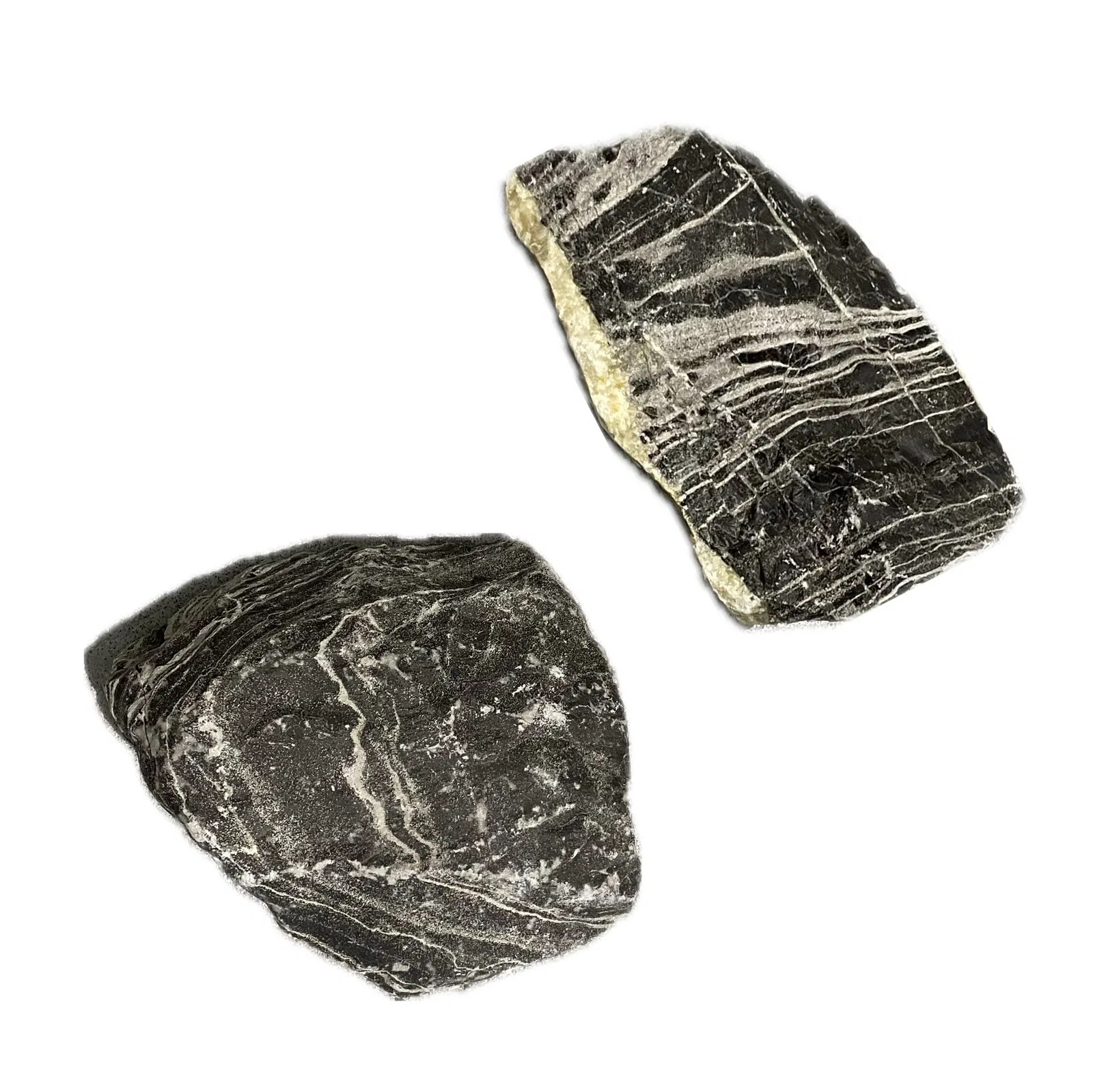 AquaScaping sten Black and White Multilayer pr kg